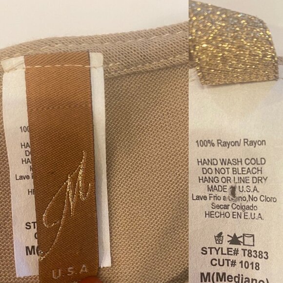 Animal Print Hat Crop Top Beige Sweater, Womens Medium - Picture 6 of 6